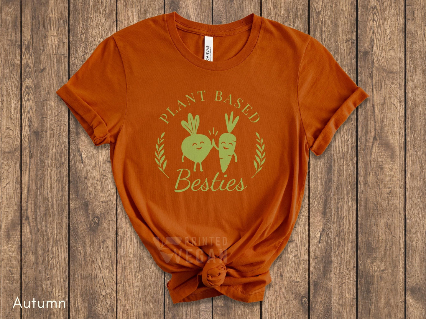 Unisex Matching Vegan Shirt Vegan Gift for Plant Lover, Vegan Friend Tee, Plant Based Apparel, Funny Gardening T-Shirt for Friends