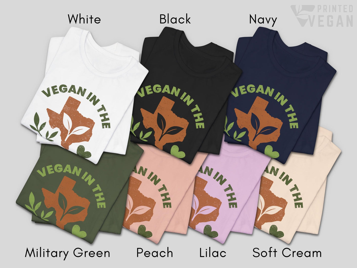 Texas Shirt Lone Star Shirt Vegan In Texas, Plant Lover Gift for Gardener, Texas Gardening Shirt