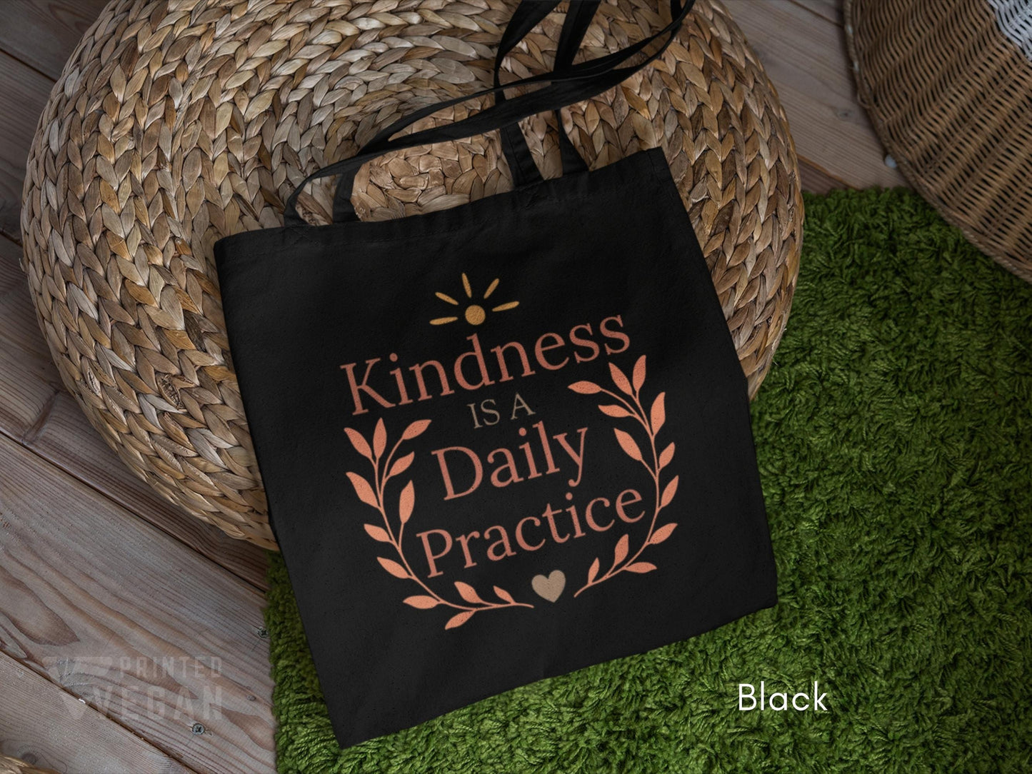Be Kind Tote Bag Be The Good Reusable Bag, Motivational Teacher Gift Positive Affirmation Gift, Choose Kindness Grocery Bag