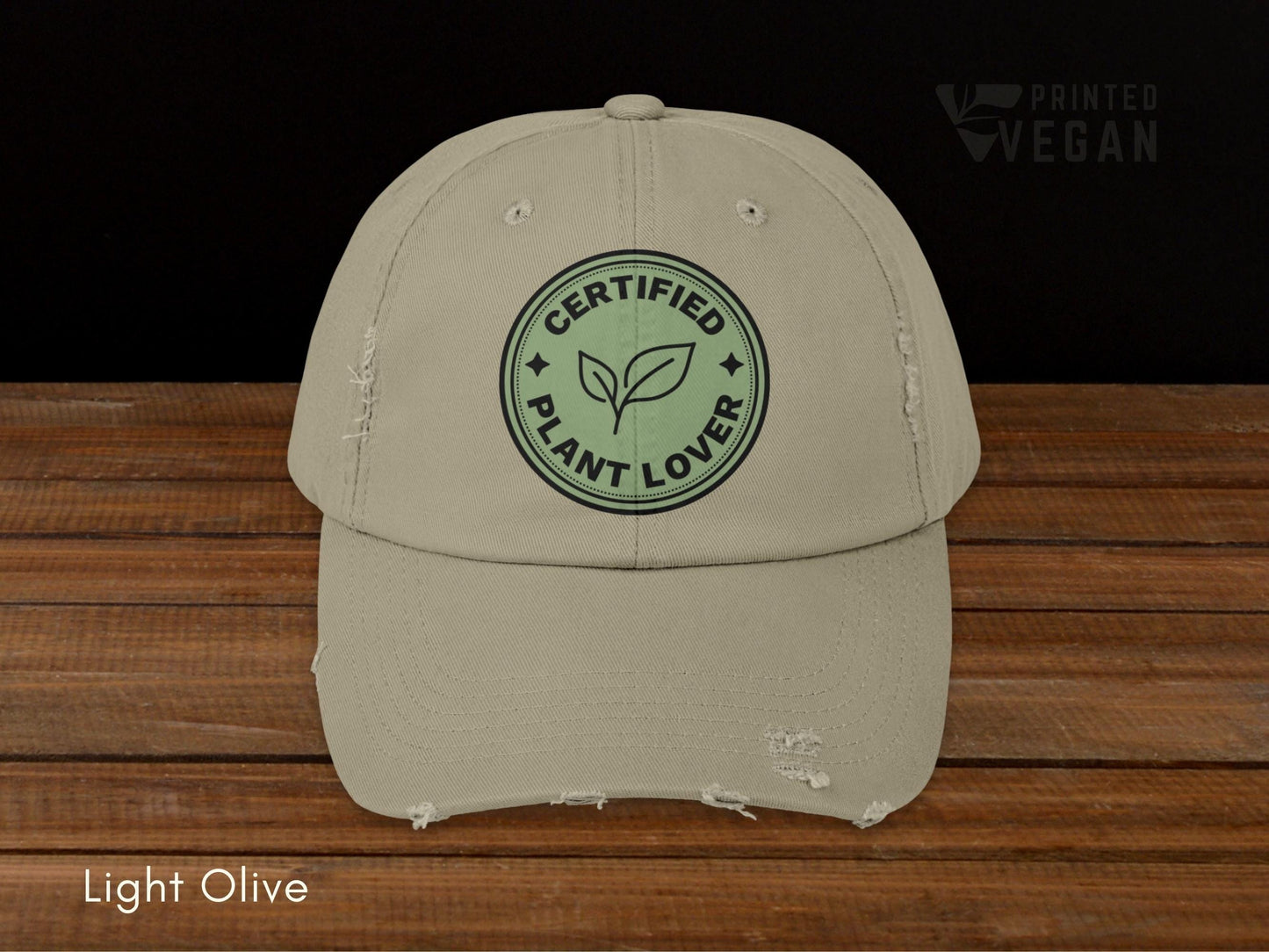 Certified Plant Lover Gift Vegan Club Gift Vegetarian Club Gift, Plants Hat for Gardening