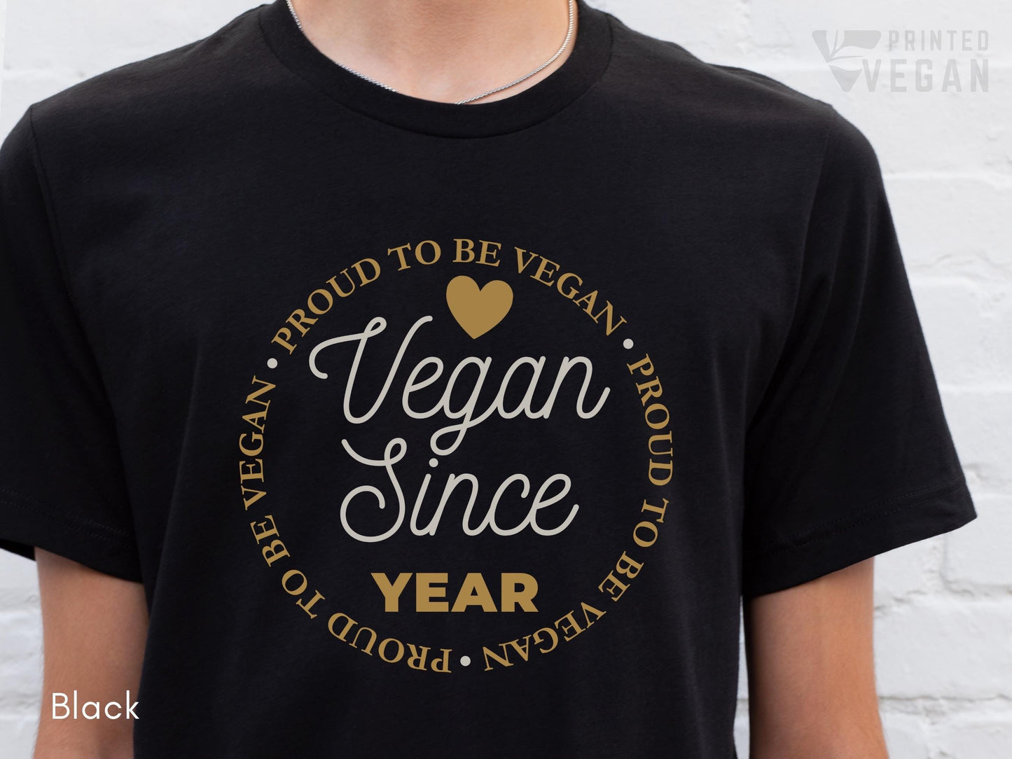 Custom Vegan Gift Custom Vegan Shirt Custom Year Gift for Vegan Mom Gift for Vegan Grandma, Plant Lover Gift for Gardening Moms
