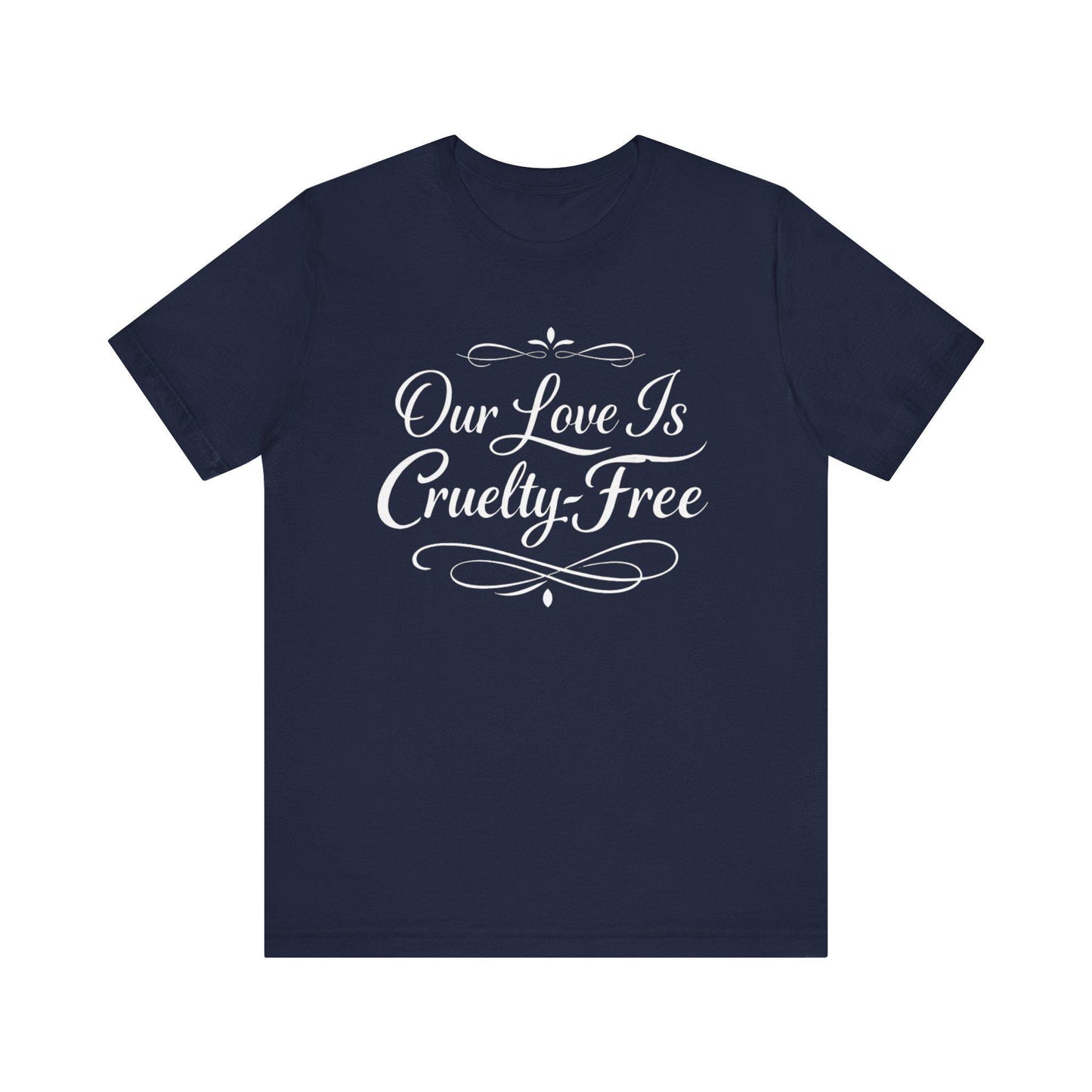Cruelty Free Love Shirt Vegan Couple Valentine Tee