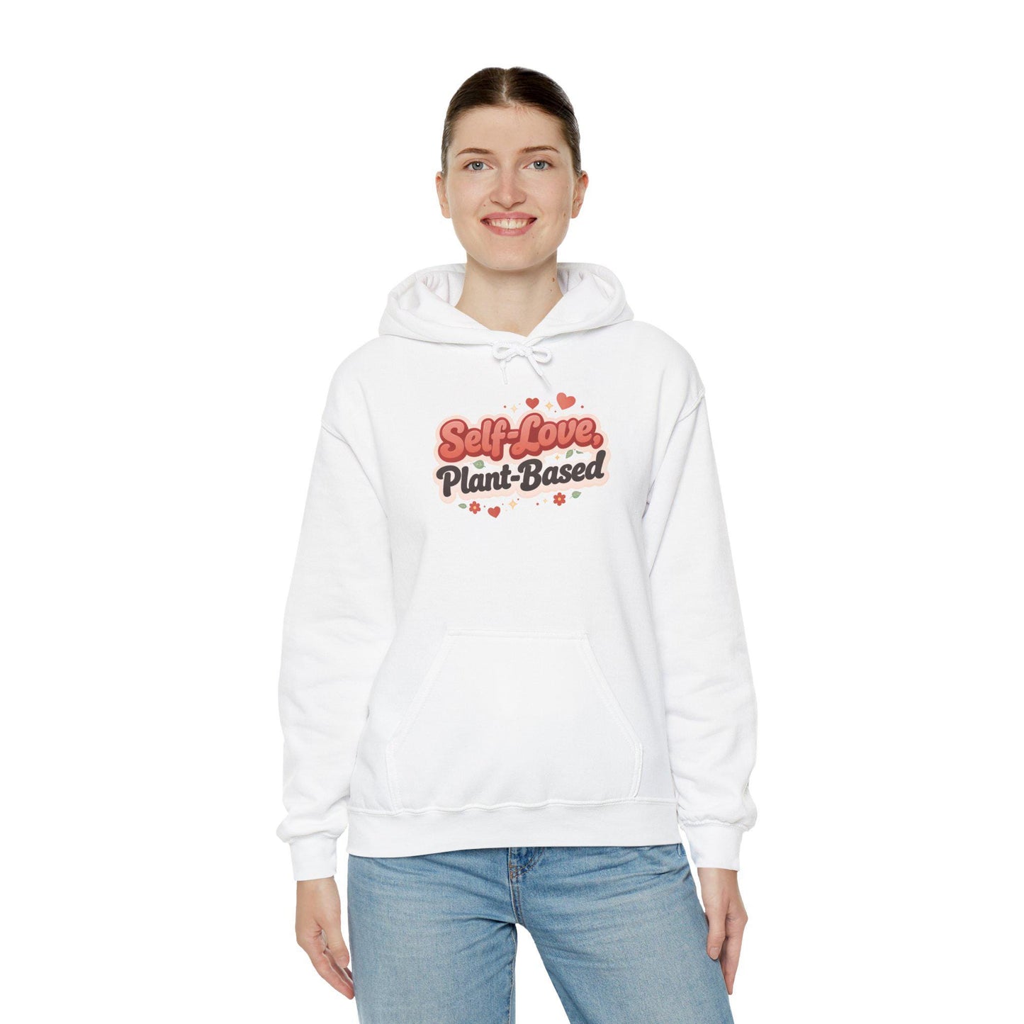 Self Love Plant Based Hoodie Vegan Themed Cozy Valentine Gift
