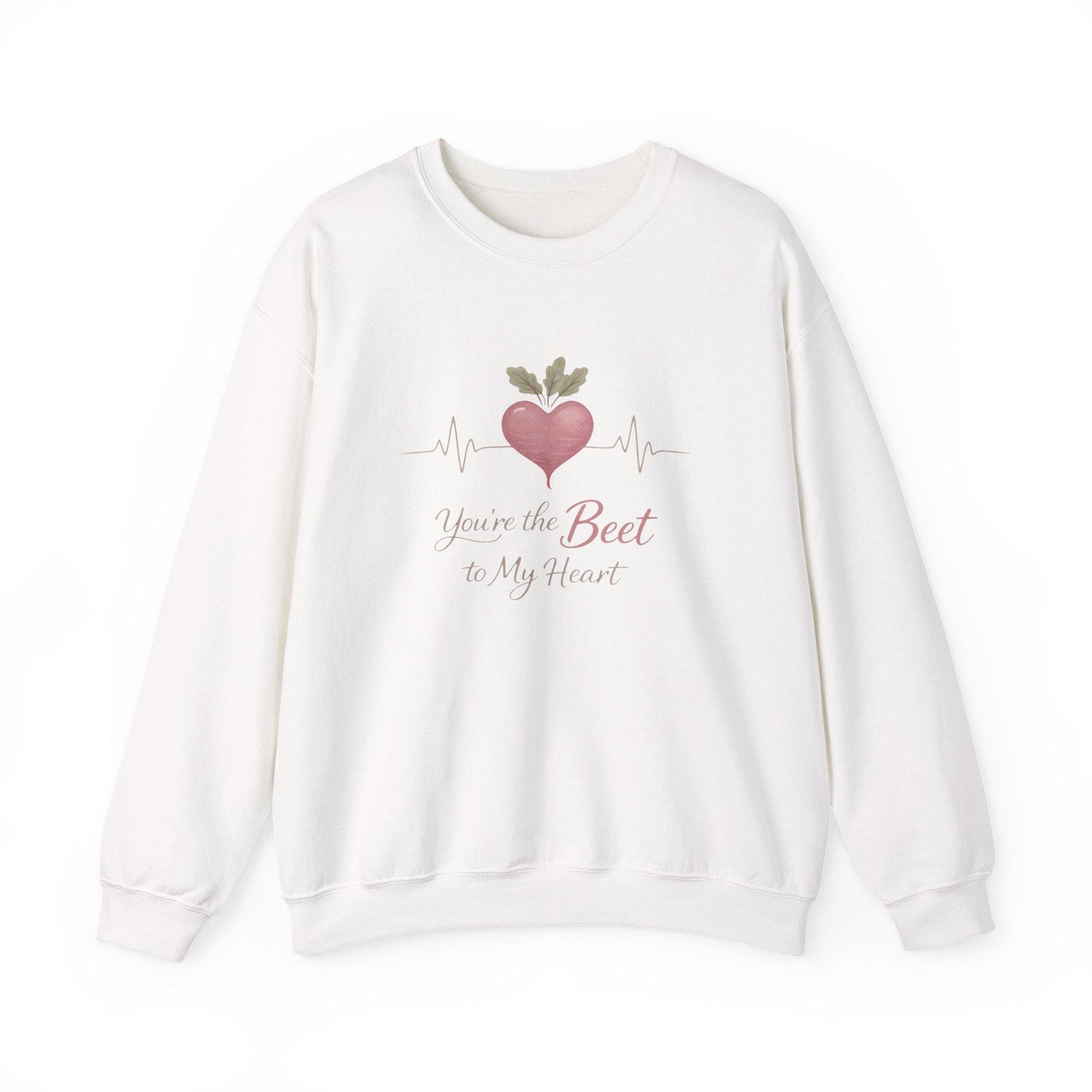 You're the Beet to My Heart Sweatshirt Vegan Valentine Crewneck Plant Based Love Gift