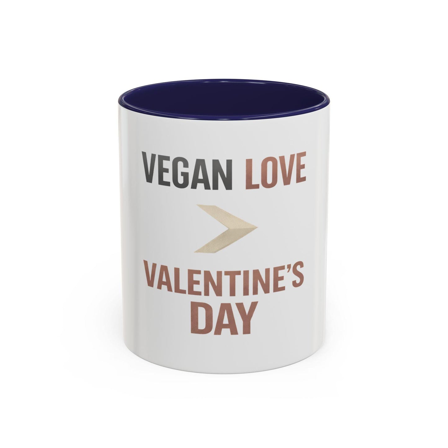 Vegan Love Over Valentine Day Mug Plant Based Coffee Cup Valentine Gift