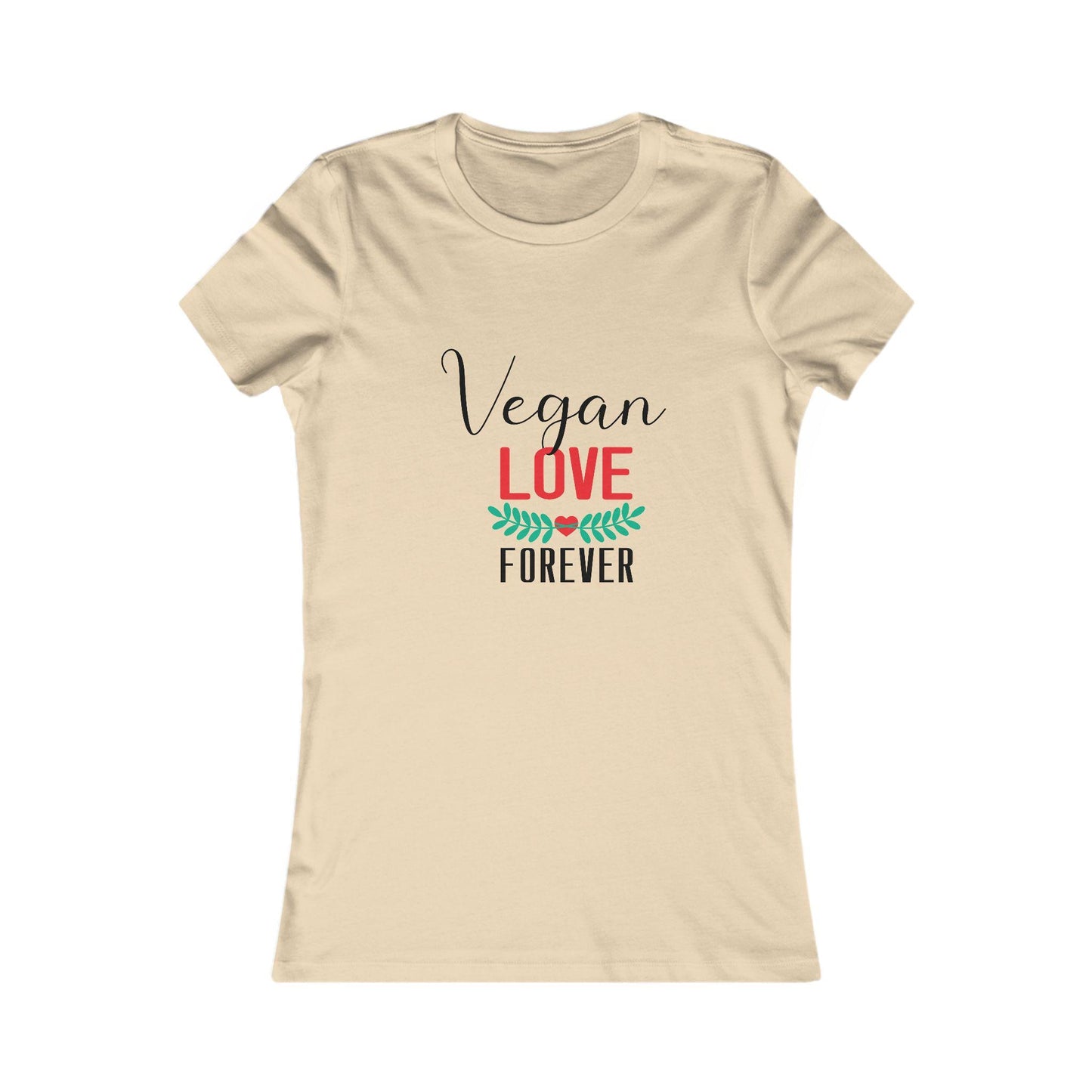 Vegan Love Forever Shirt, Gift for Vegan Girlfriend, Plant Based Valentine