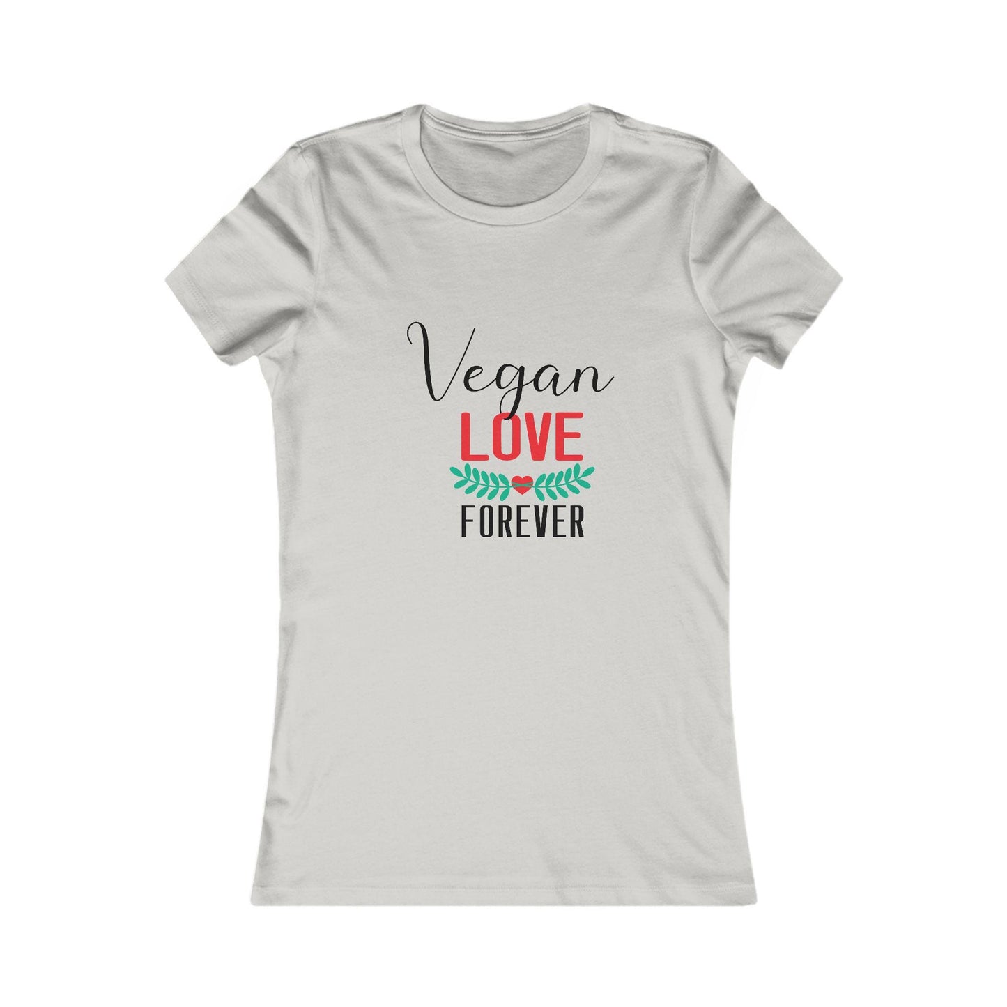 Vegan Love Forever Shirt, Gift for Vegan Girlfriend, Plant Based Valentine