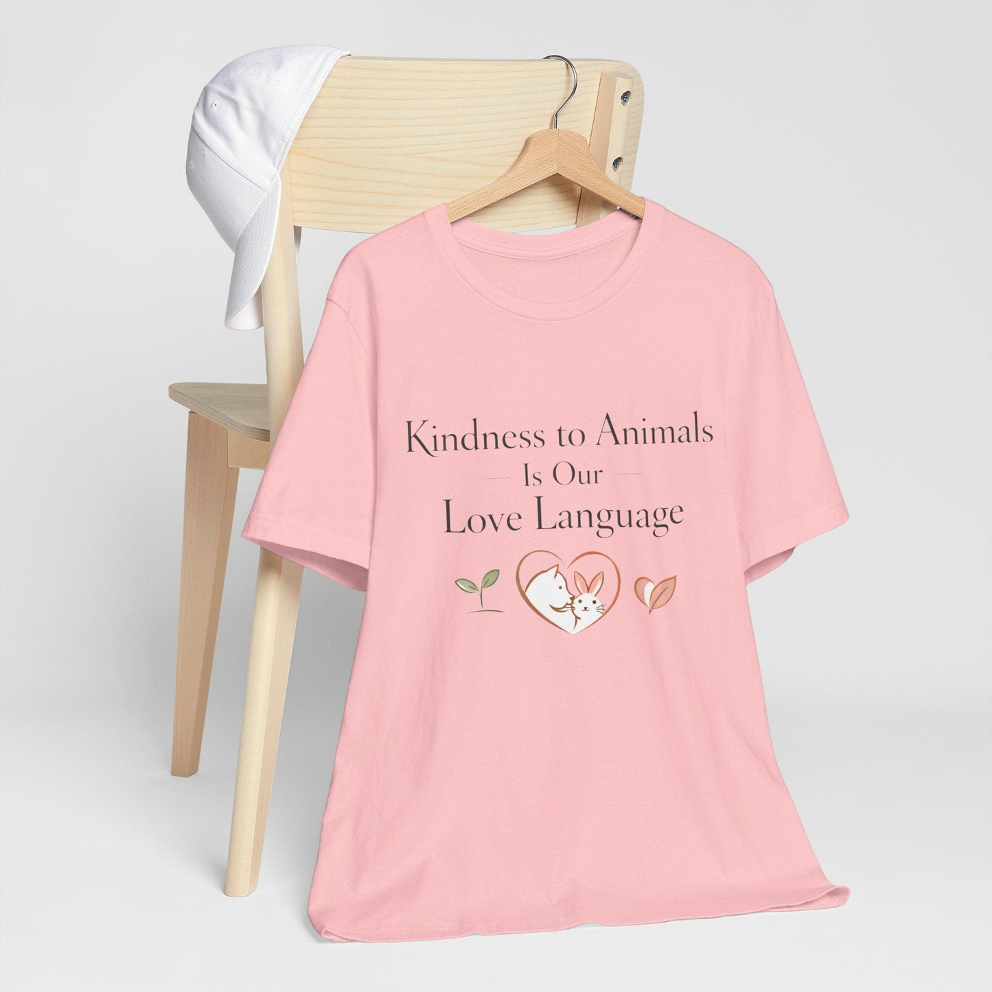 Kindness to Animals Love Language Shirt Valentines Gift