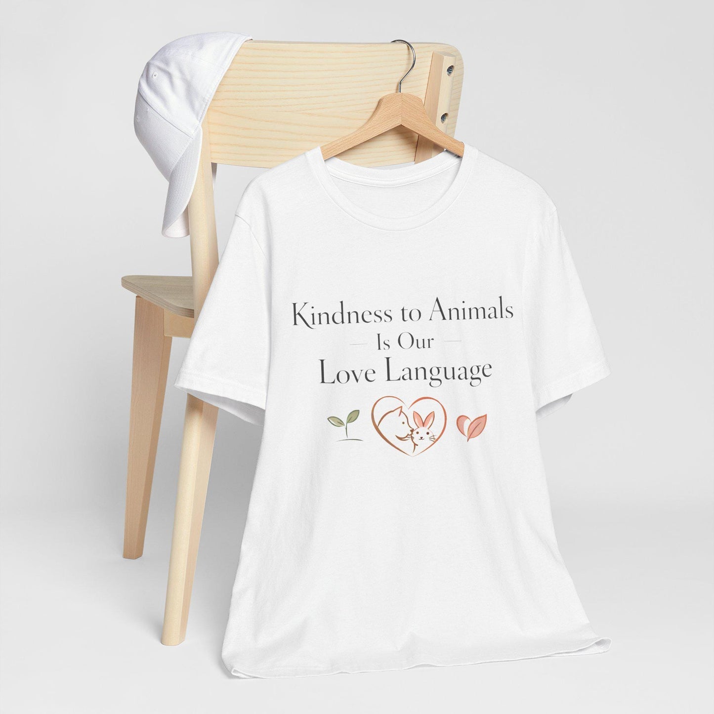Kindness to Animals Love Language Shirt Valentines Gift