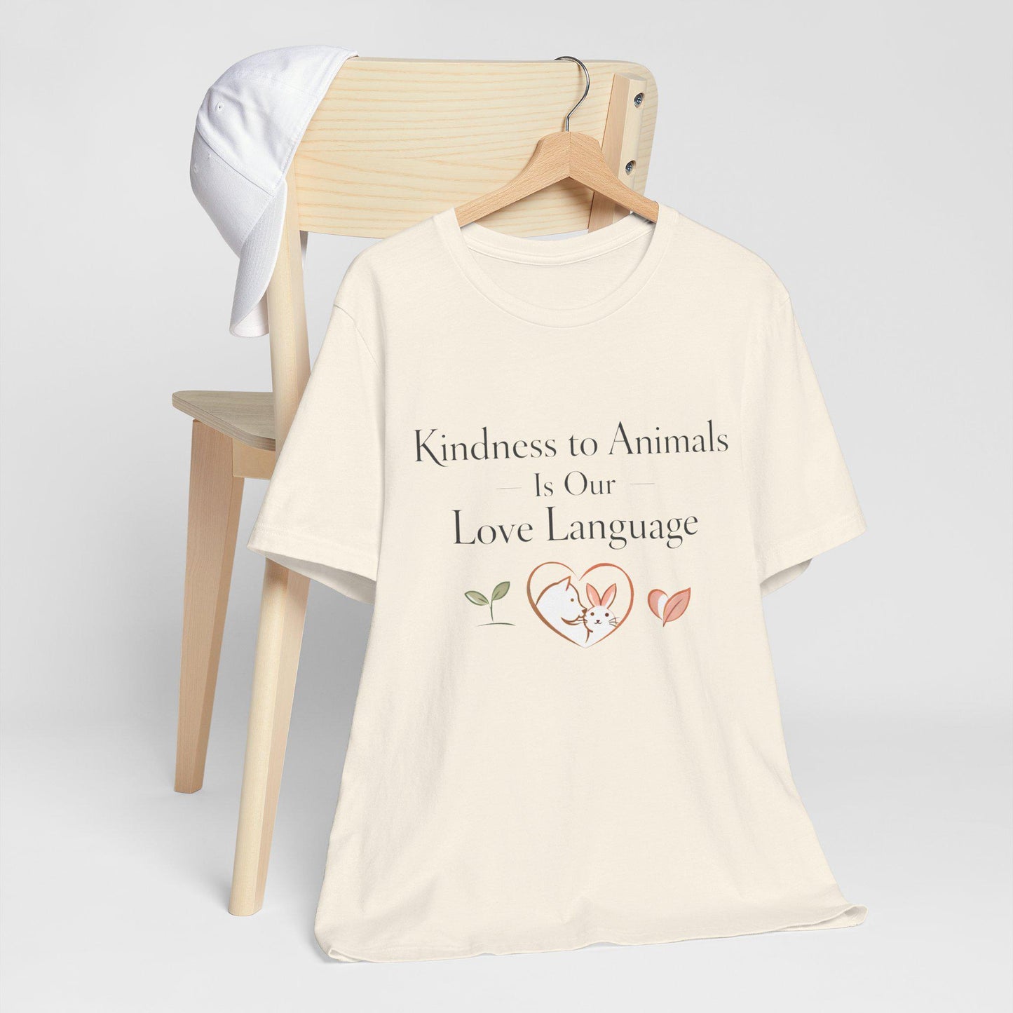 Kindness to Animals Love Language Shirt Valentines Gift