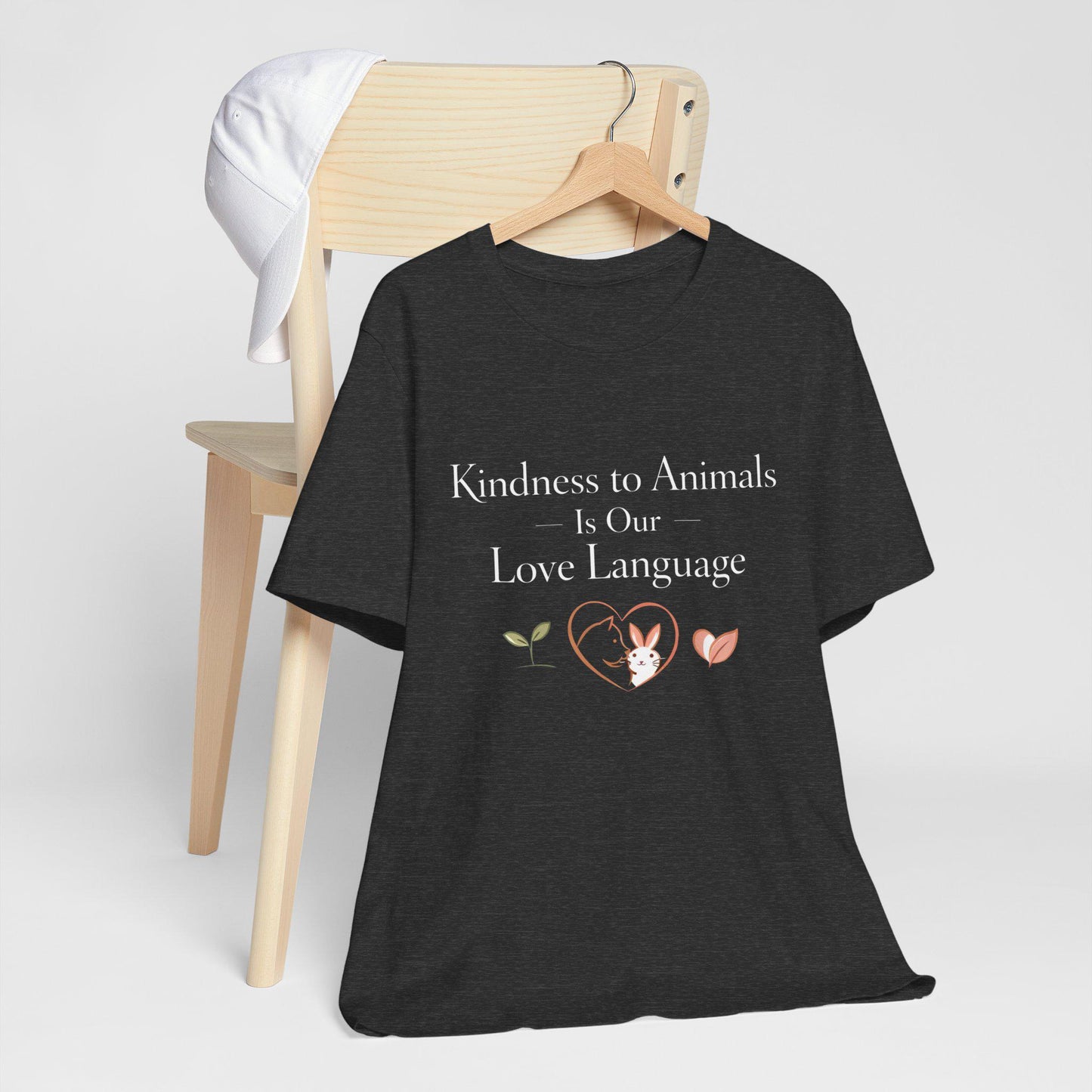 Kindness to Animals Love Language Shirt Valentines Gift