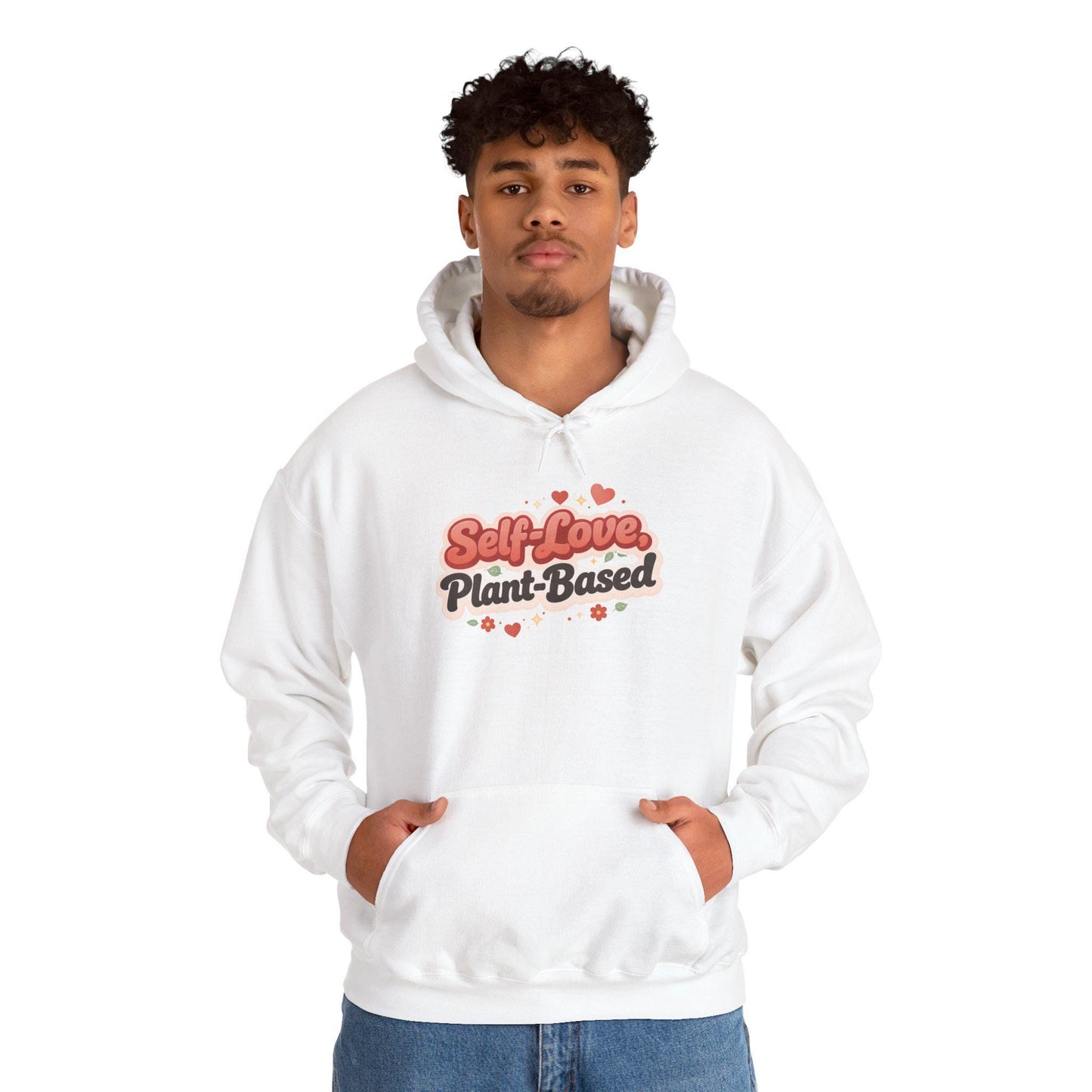 Self Love Plant Based Hoodie Vegan Themed Cozy Valentine Gift