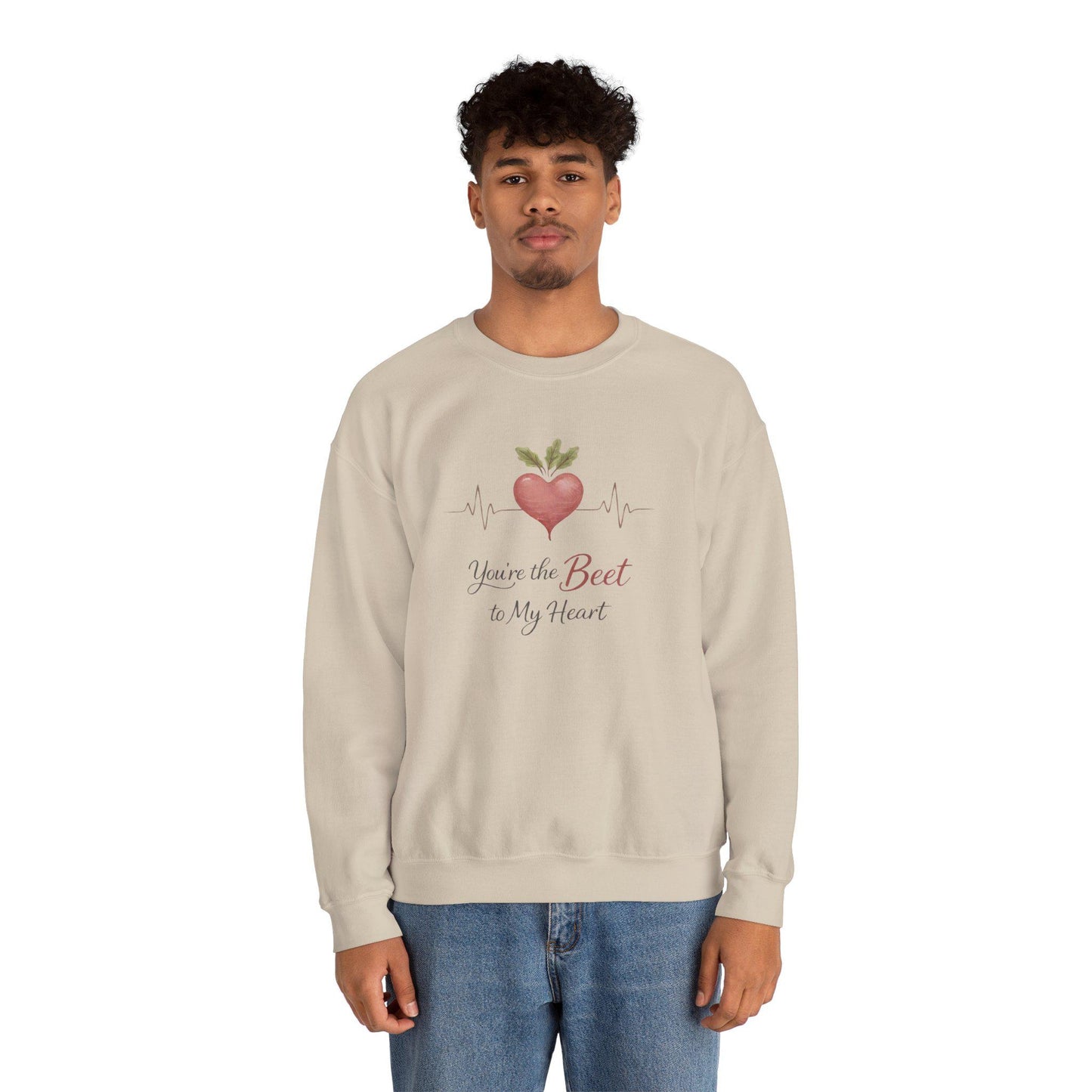 You're the Beet to My Heart Sweatshirt Vegan Valentine Crewneck Plant Based Love Gift