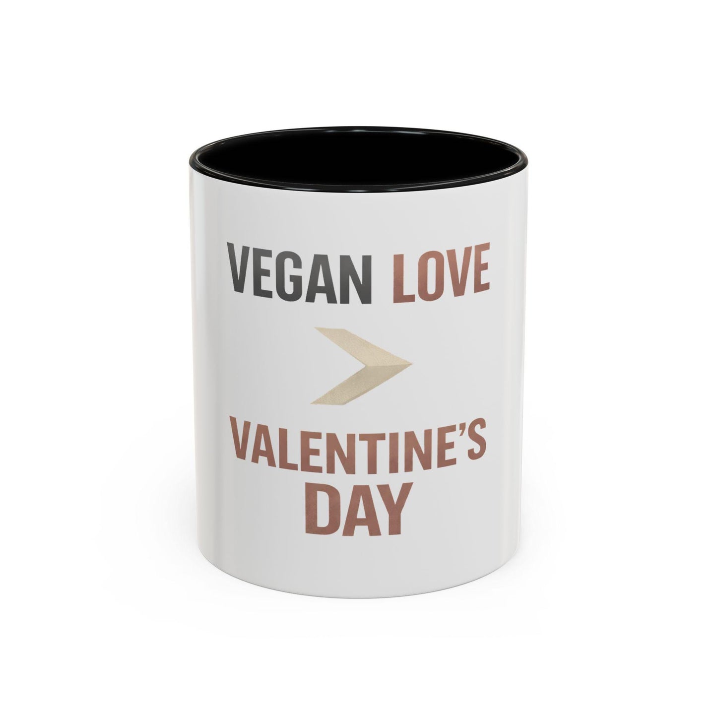 Vegan Love Over Valentine Day Mug Plant Based Coffee Cup Valentine Gift