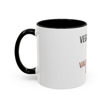 Vegan Love Over Valentine Day Mug Plant Based Coffee Cup Valentine Gift