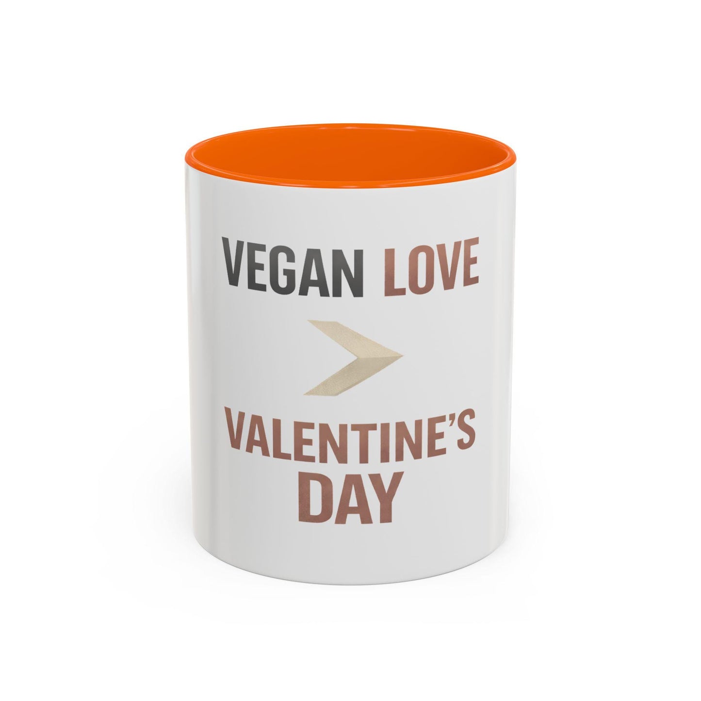 Vegan Love Over Valentine Day Mug Plant Based Coffee Cup Valentine Gift