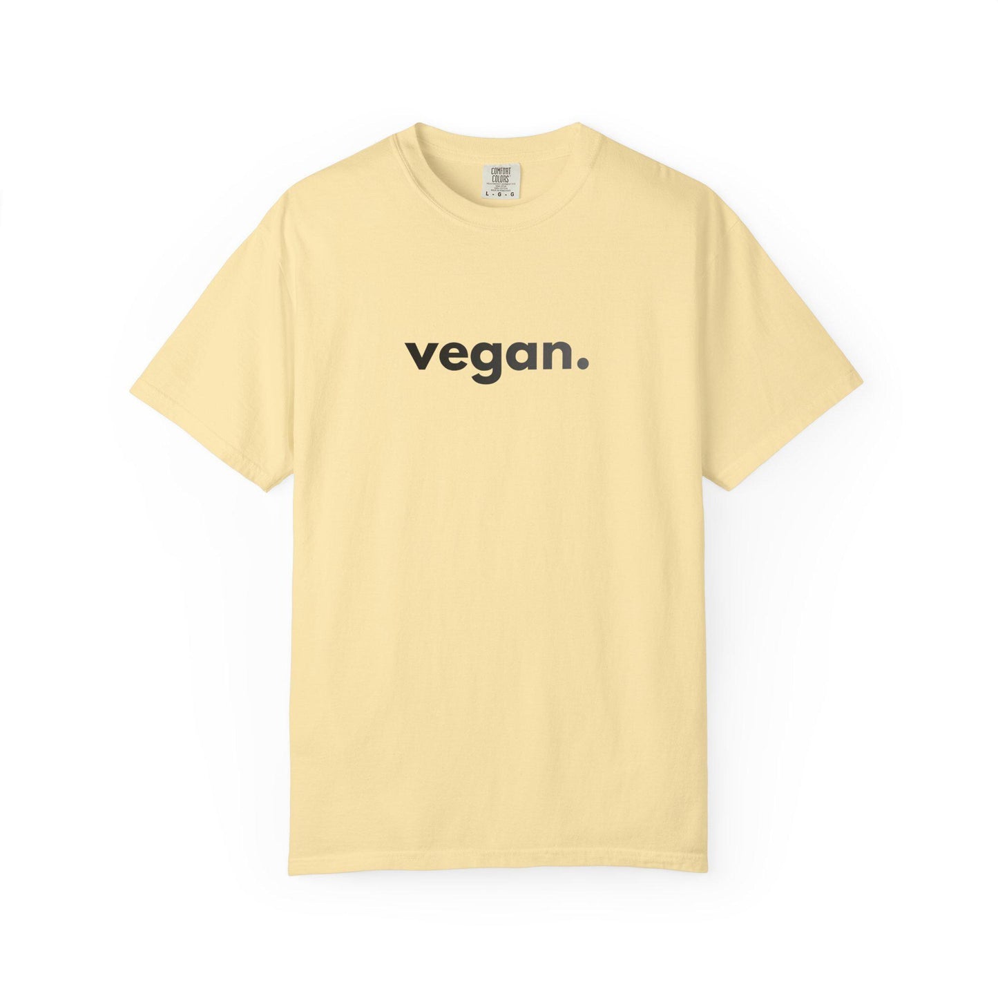 Vegan Themed Tee - Unisex Garment-Dyed T-shirt