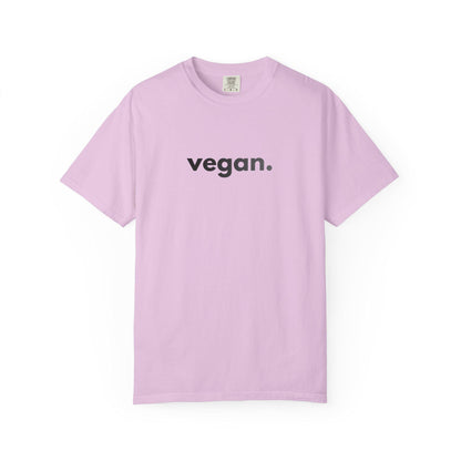 Vegan Themed Tee - Unisex Garment-Dyed T-shirt