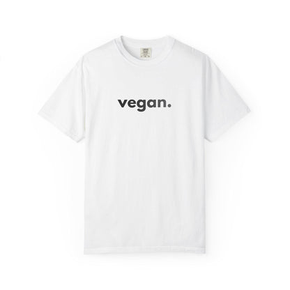 Vegan Themed Tee - Unisex Garment-Dyed T-shirt