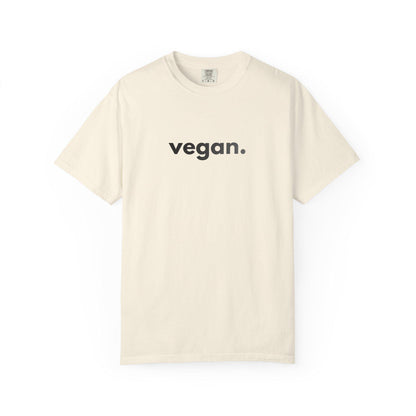 Vegan Themed Tee - Unisex Garment-Dyed T-shirt