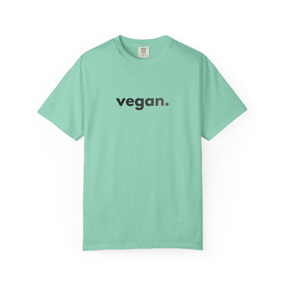Vegan Themed Tee - Unisex Garment-Dyed T-shirt