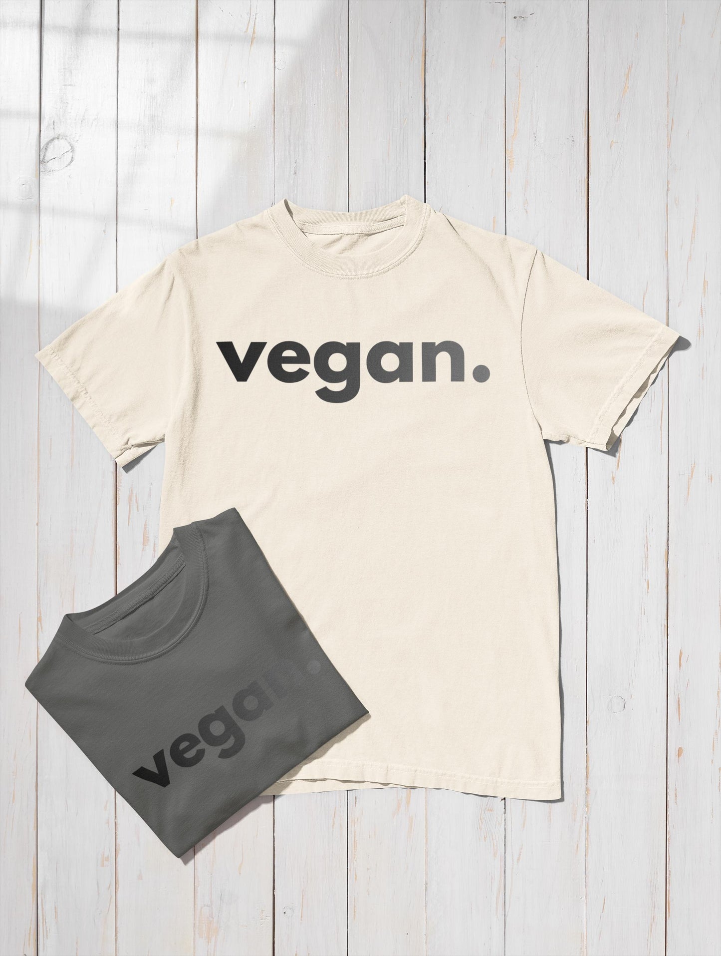 Vegan Themed Tee - Unisex Garment-Dyed T-shirt