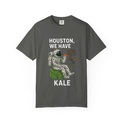 Astronaut Kale Shirt, Funny Vegan Space Tee, Humorous Plant Based Astronaut T-Shirt