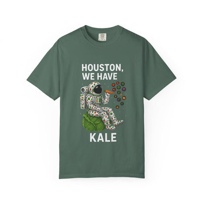 Astronaut Kale Shirt, Funny Vegan Space Tee, Humorous Plant Based Astronaut T-Shirt