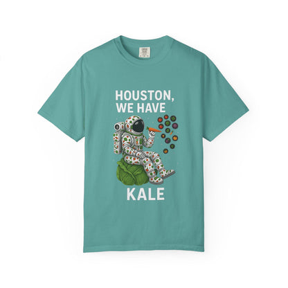 Astronaut Kale Shirt, Funny Vegan Space Tee, Humorous Plant Based Astronaut T-Shirt