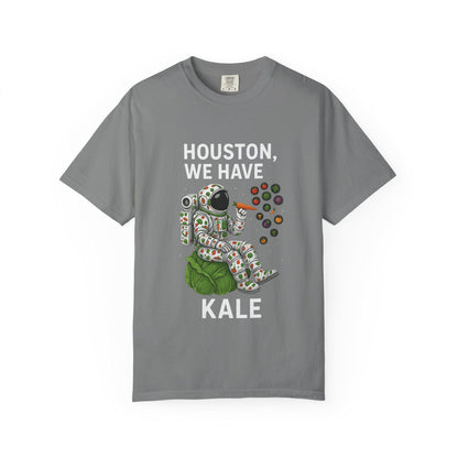 Astronaut Kale Shirt, Funny Vegan Space Tee, Humorous Plant Based Astronaut T-Shirt