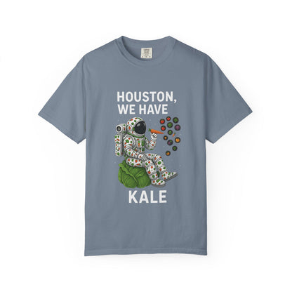 Astronaut Kale Shirt, Funny Vegan Space Tee, Humorous Plant Based Astronaut T-Shirt