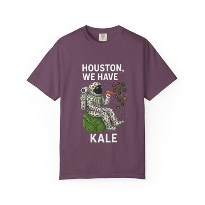 Astronaut Kale Shirt, Funny Vegan Space Tee, Humorous Plant Based Astronaut T-Shirt