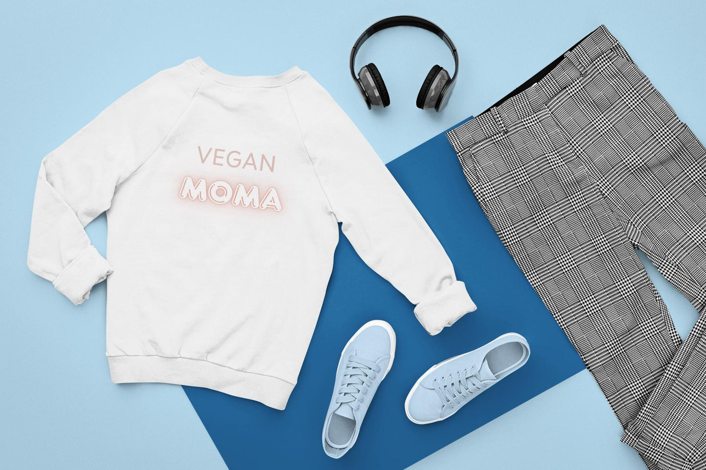 Vegan Moma sweatshirt | Crewneck Sweatshirt