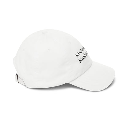 Kind to Earth Animals Cotton Cap, Minimal Vegan Message Hat