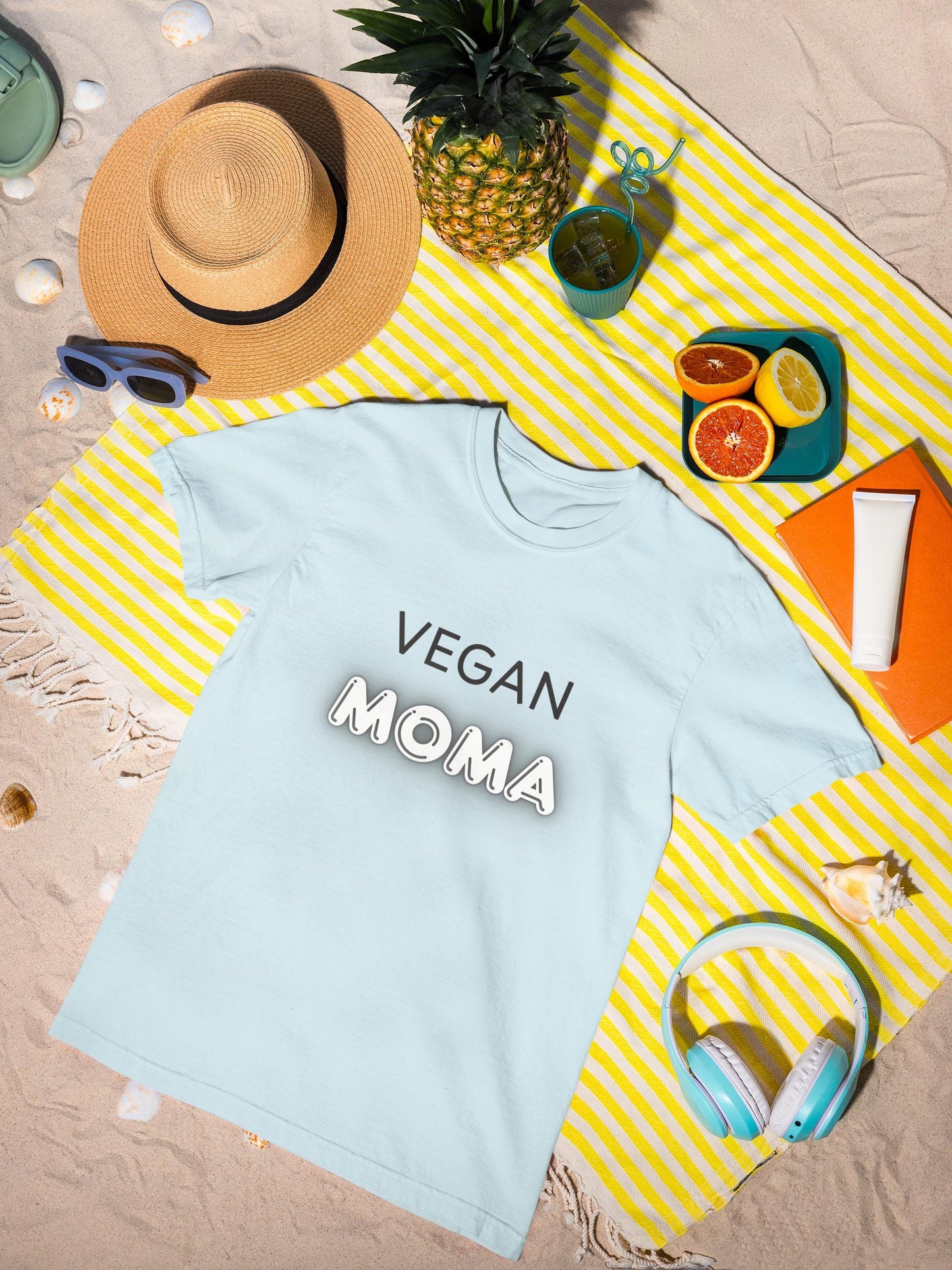 Vegan Moma T-Shirt | Vegan Mom Tee, Plant-Based Mother's Shirt