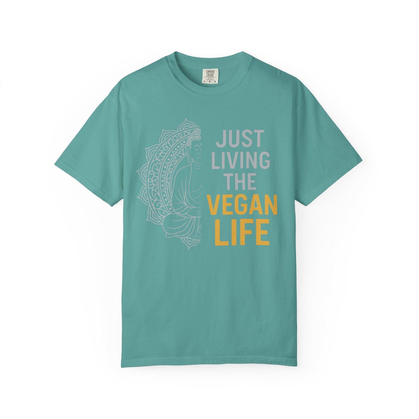 Just Living the Vegan Life T-shirt | Vegan Lifestyle Tee