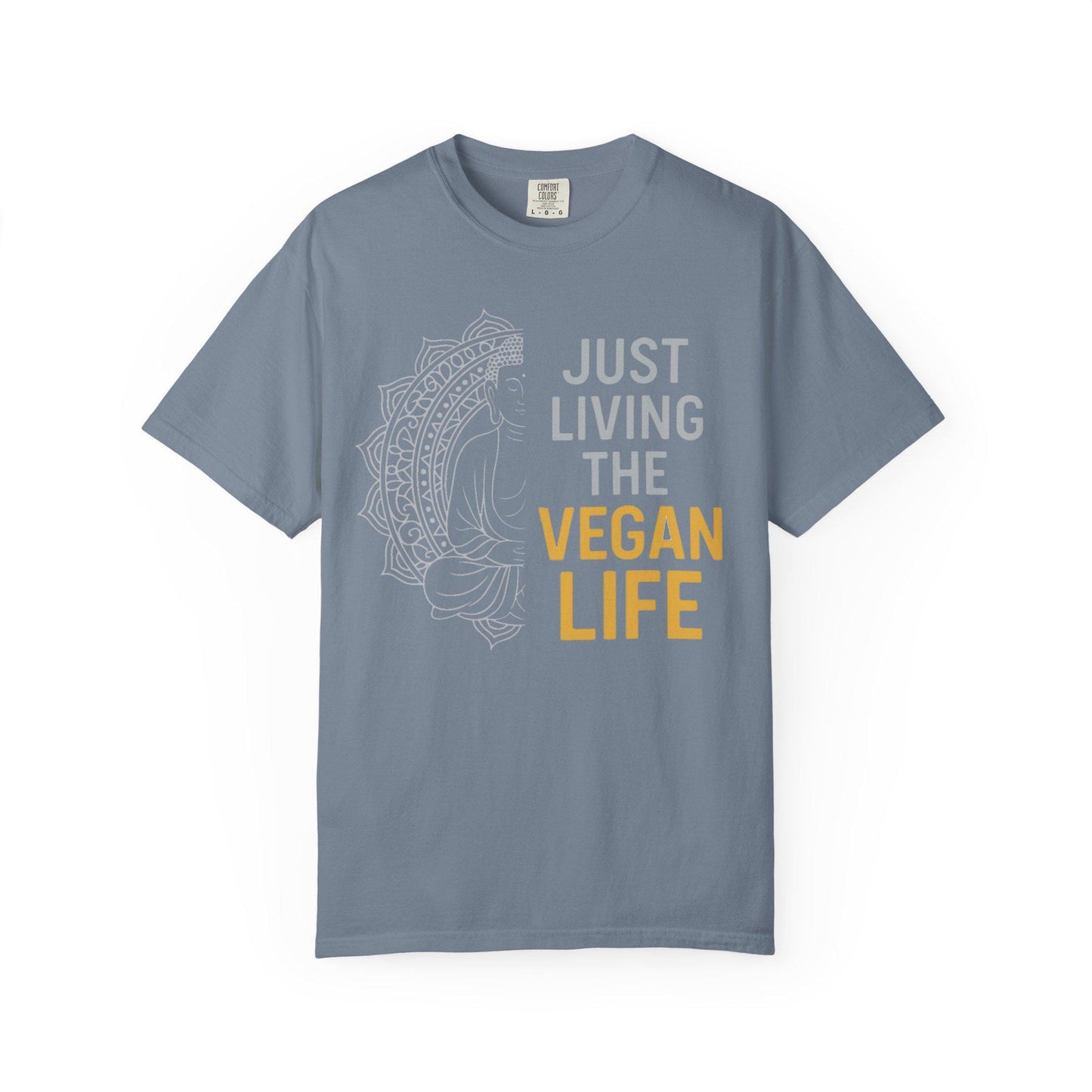 Just Living the Vegan Life T-shirt | Vegan Lifestyle Tee