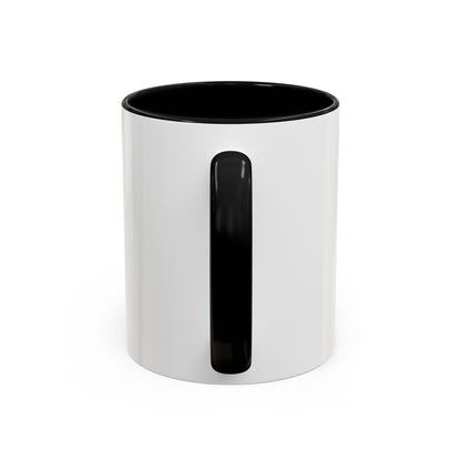 Vegan Leaf Script Mug | Accent Coffee Mug